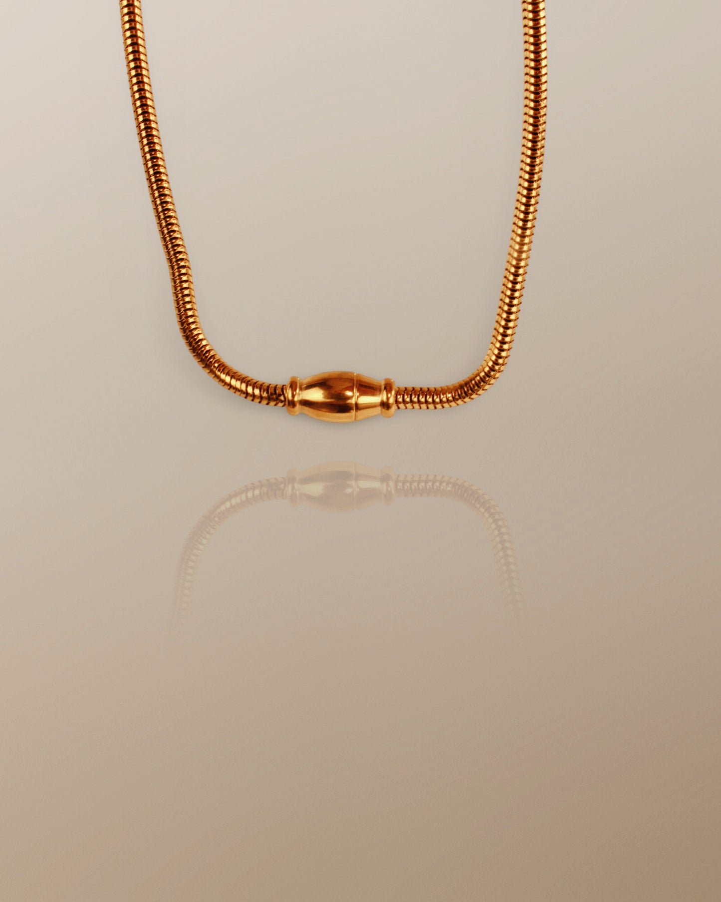 The Gilded Heart Pendant Necklace in 18K
