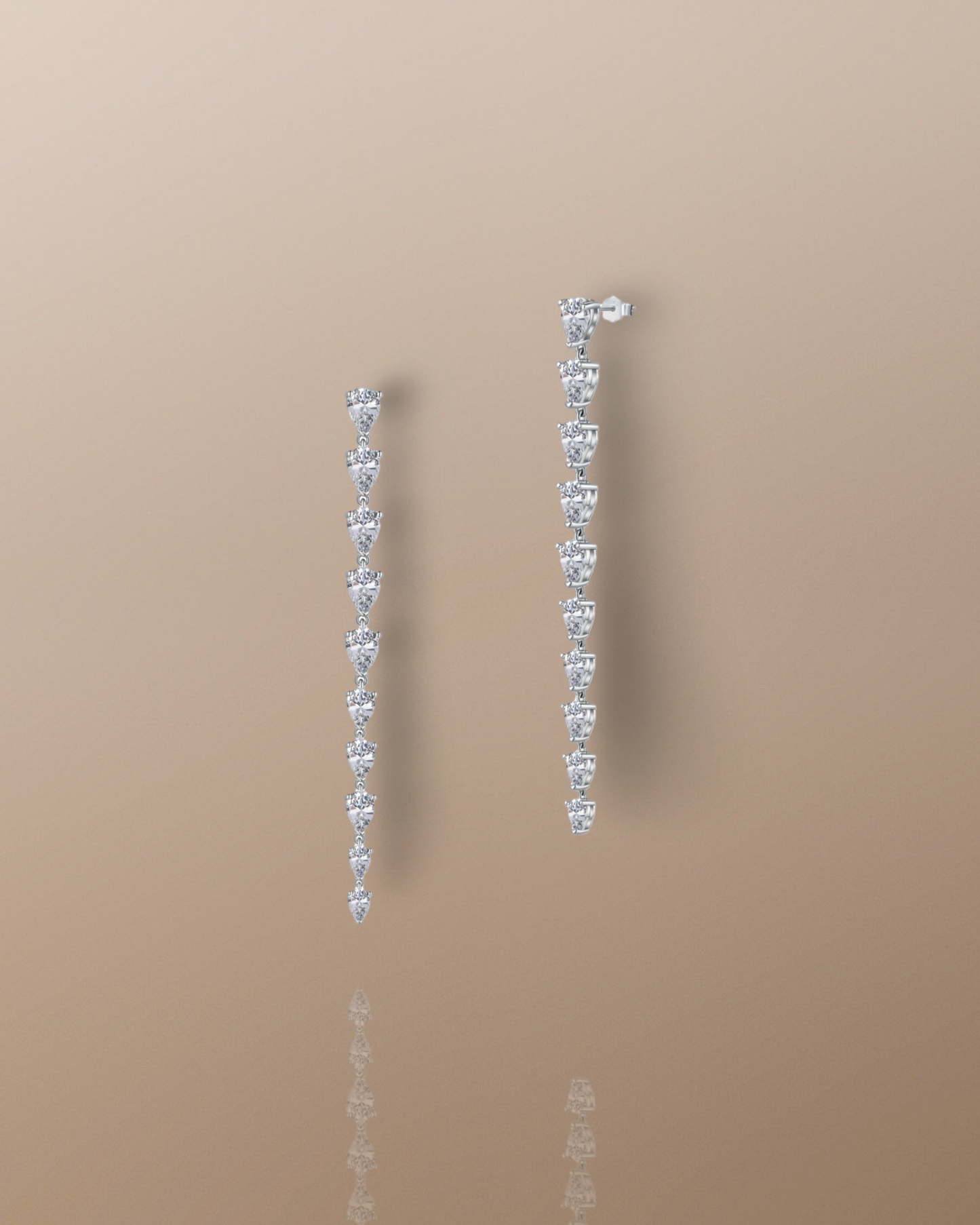 The Raven, Lost in Love Drop Tennis Earrings