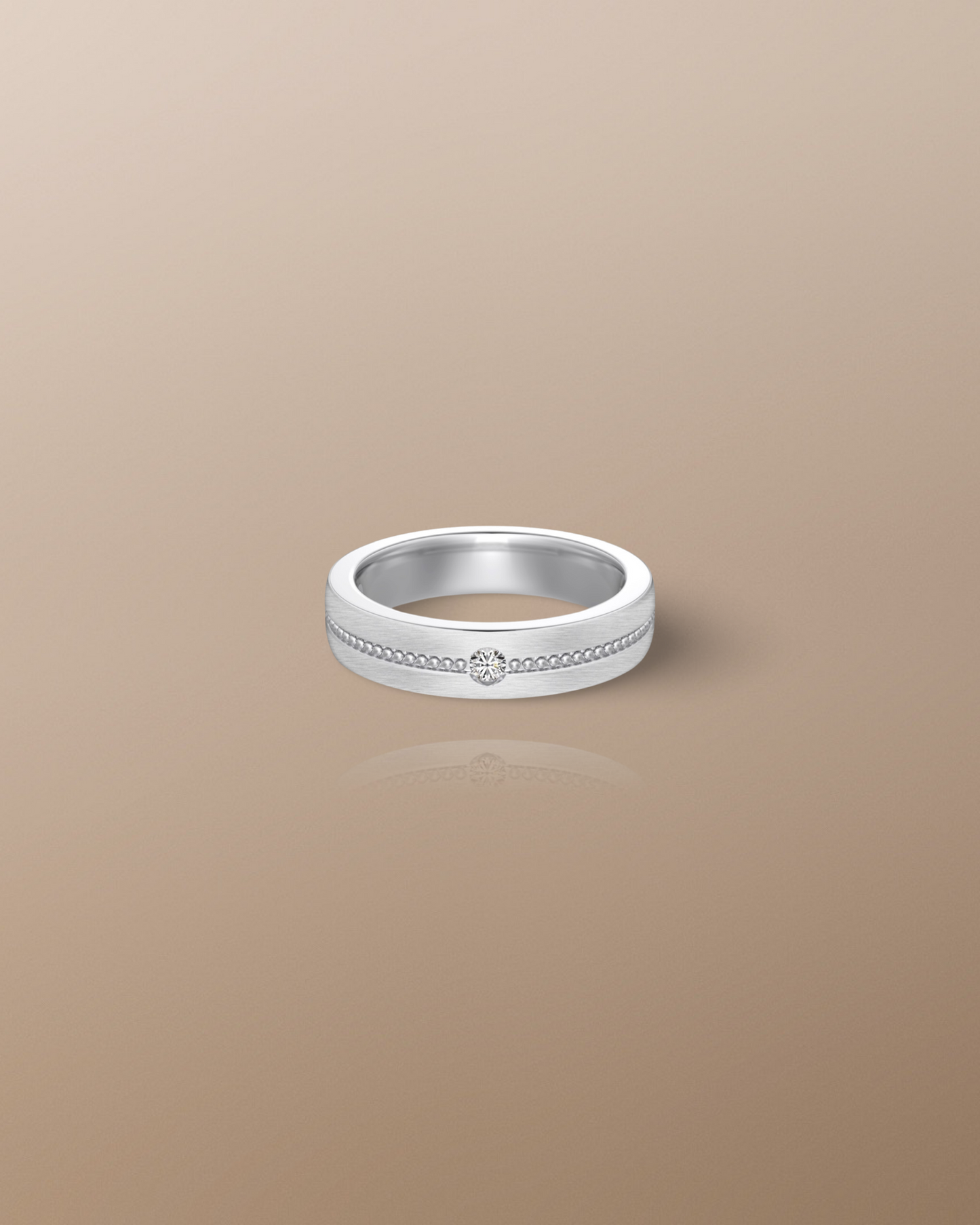 The Avery 4.5mm Lovers Band in 925 Sterling Silver