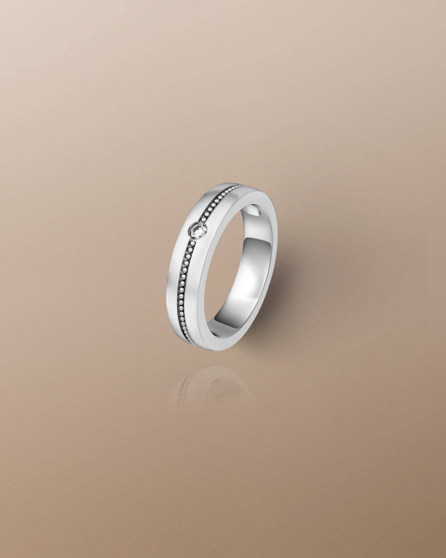 The Avery 4.5mm Lovers Band in 925 Sterling Silver