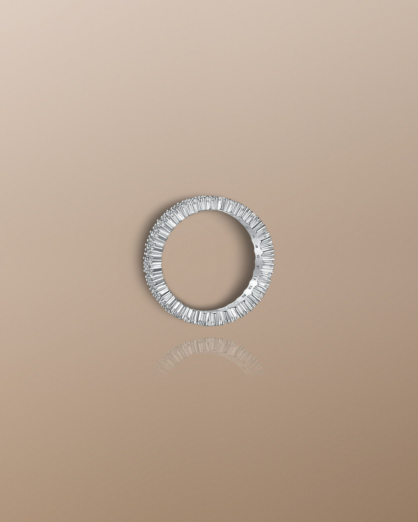 Denver Pave Ring in Sterling Silver
