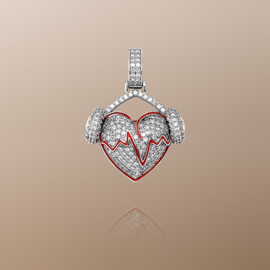 Heartwave to Soul Pendant in Silver