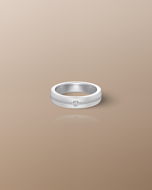 The Avery 4.5mm Wedding Band in 925 Sterling Silver