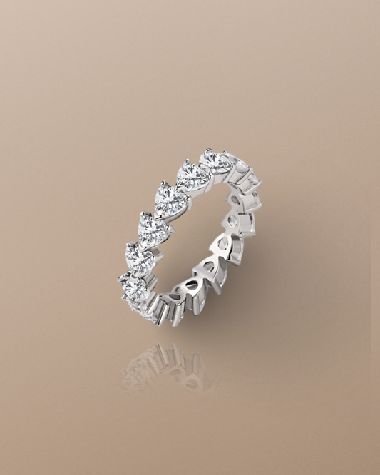 Valentina Pave Ring in Sterling Silver