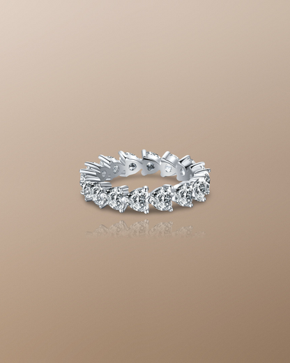 Valentina Pave Ring in Sterling Silver