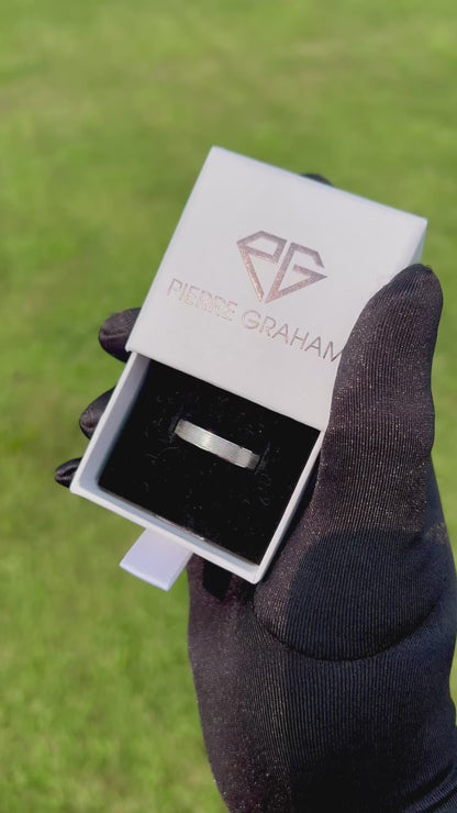 The Avery 4.5mm Lovers Band in 925 Sterling Silver