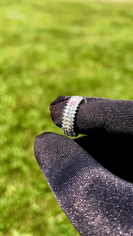 Marsha Pave Ring in Sterling Silver