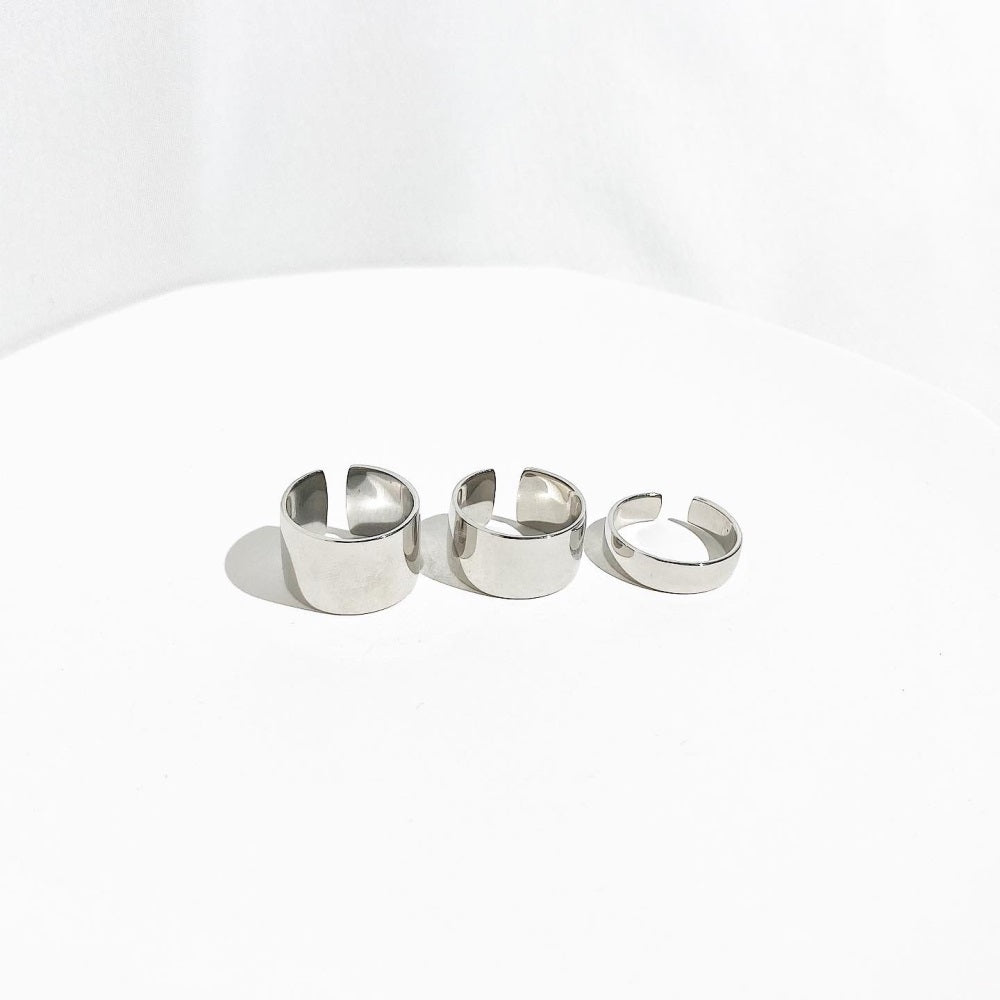 Graham Ring Solid Stackable Ring in Silver – Pierre Graham Jewelry